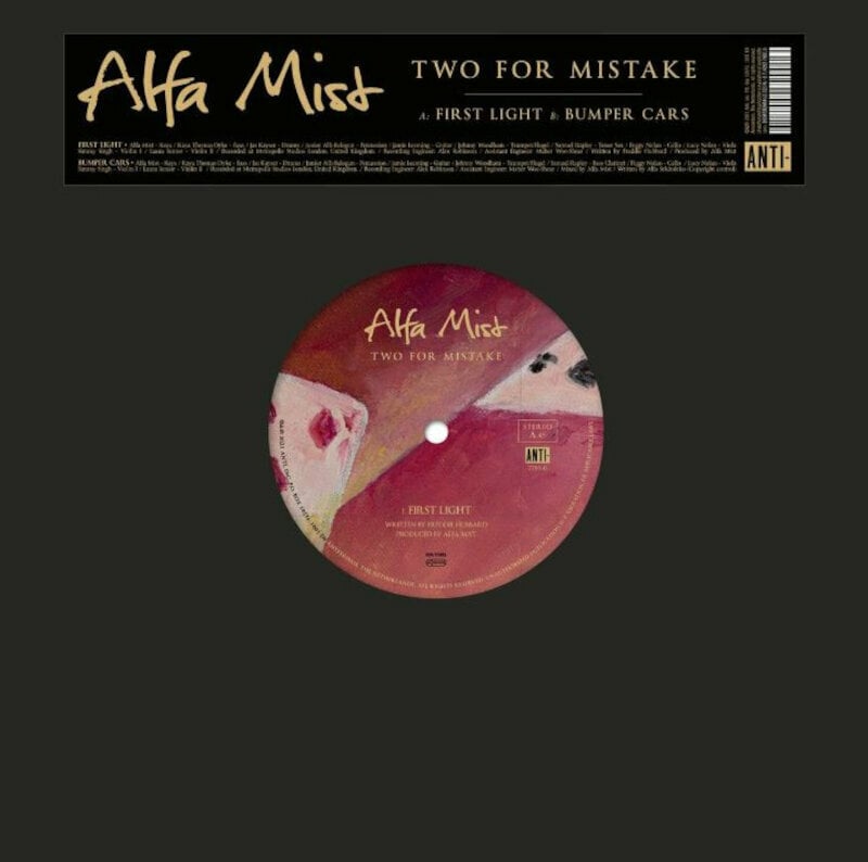 Hanglemez Alfa Mist - Two For Mistake (10" Vinyl EP)
