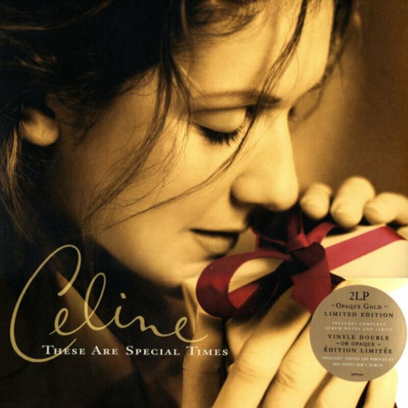 Hanglemez Celine Dion - These Are Special Times (Reissue) (Gold Coloured) (2 LP)