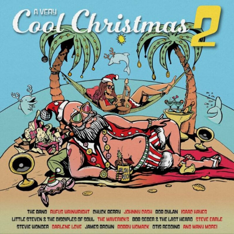 Schallplatte Various Artists - A Very Cool Christmas 2 (180g) (Gold Coloured) (2 LP)
