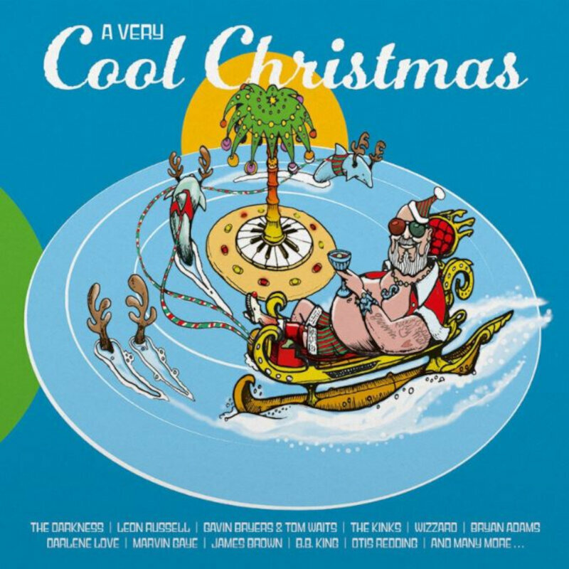 Vinyl Record Various Artists - A Very Cool Christmas 1 (180g) (Gold Coloured) (2 LP)