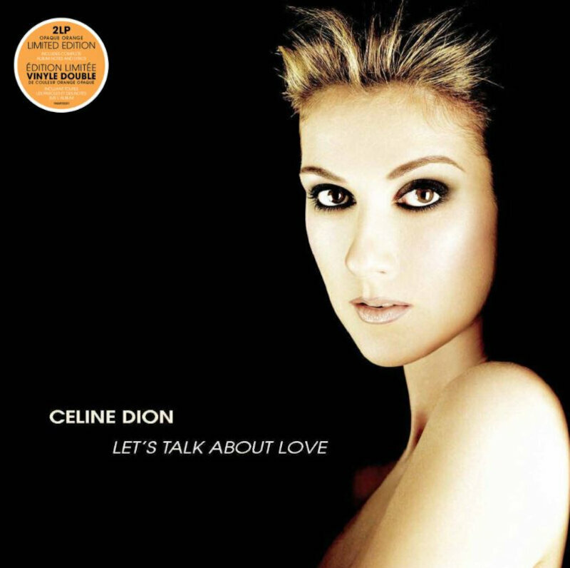 Disque vinyle Celine Dion - Let's Talk About Love (Orange Opaque Coloured) (2 LP)