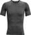 Majica za fitnes Under Armour Men's HeatGear Armour Short Sleeve Carbon Heather/Black XL Majica za fitnes