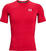 Fitness tričko Under Armour Men's HeatGear Armour Short Sleeve Red/White S Fitness tričko