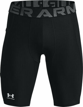 Bežecká spodná bielizeň Under Armour Men's HeatGear Pocket Long Shorts Black/White 2XL Bežecká spodná bielizeň - 1