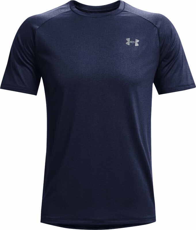Fitness tričko Under Armour Men's UA Tech 2.0 Textured Short Sleeve T-Shirt Midnight Navy/Pitch Gray 2XL Fitness tričko
