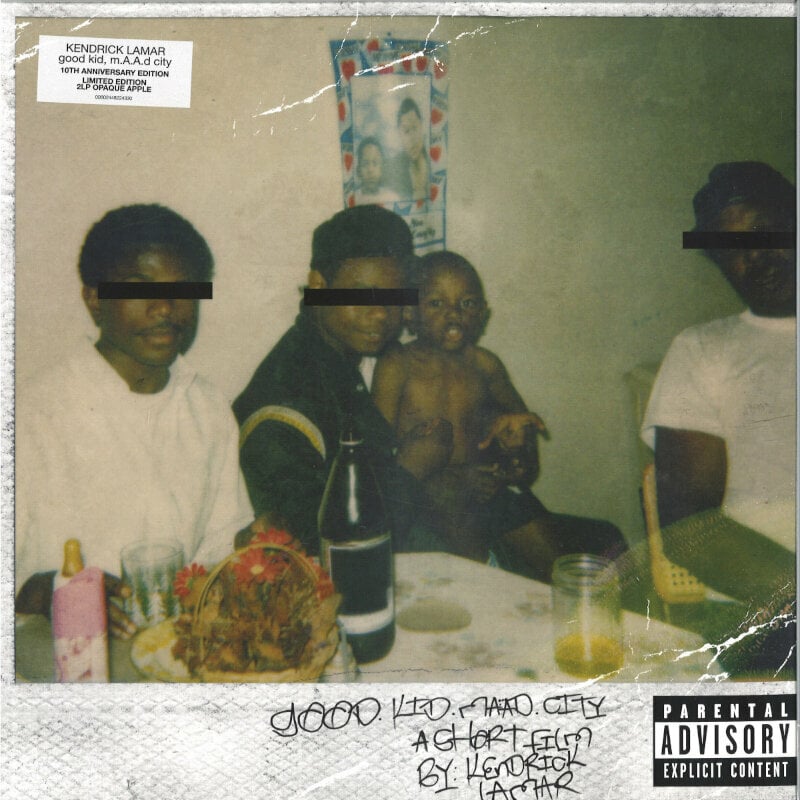 Vinyl Record Kendrick Lamar - Good Kid, M.A.A.D City (Opaque Apple Coloured) (2 LP)