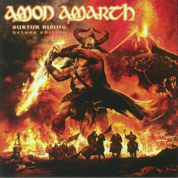 LP platňa Amon Amarth - Surtur Rising (Burgundy & Royal Blue Marbled Coloured) (LP) - 1