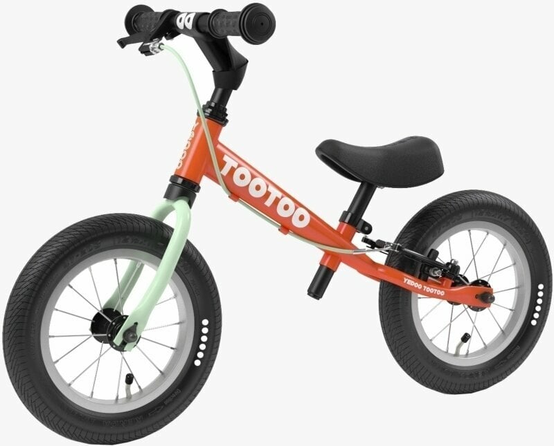 Rowerek biegowy Yedoo TooToo 12" Czerwony pomarańczowy Rowerek biegowy