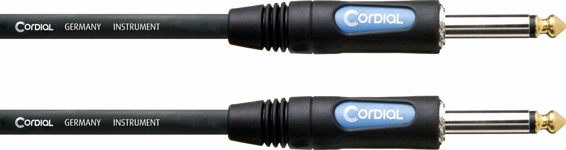 Cable de instrumento Cordial CCFI 0,3 PP Negro 0,3 m Recto - Recto Cable de instrumento