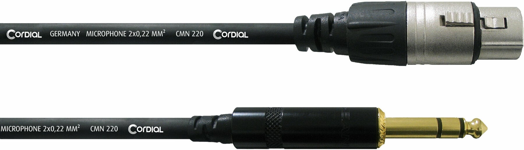 Audió kábel Cordial CFM 0,3 FV 30 cm Audió kábel