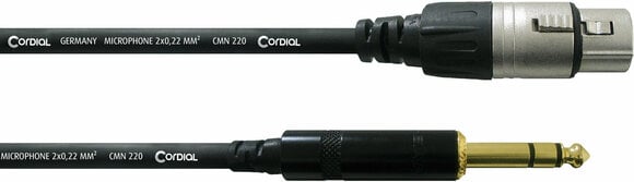 Audio kabel Cordial CFM 1,5 FV 1,5 m Audio kabel - 1