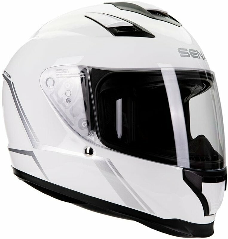 Helmet Sena Stryker Glossy White L Helmet