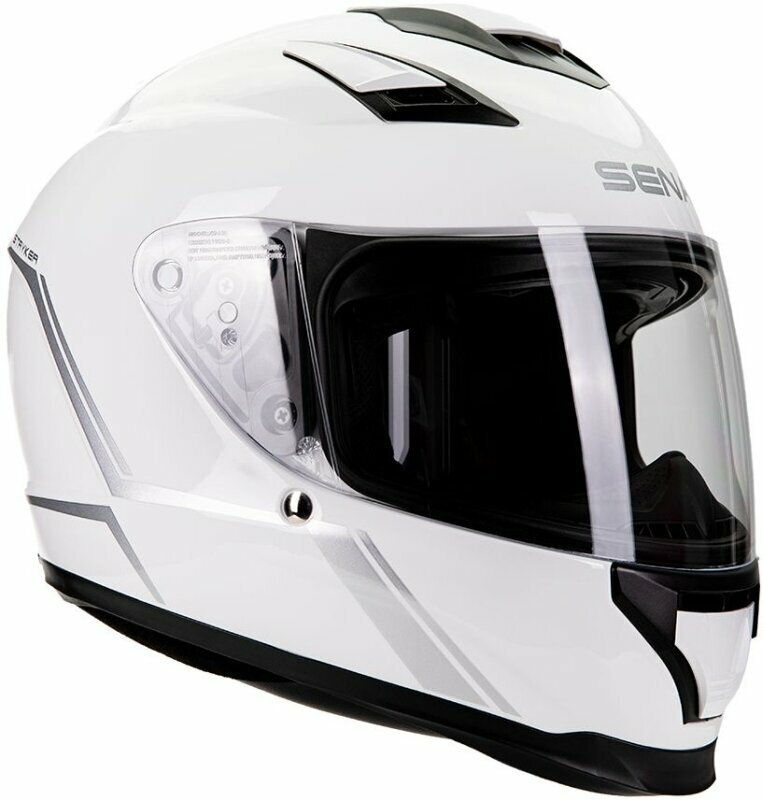 Helm Sena Stryker Glossy White M Helm