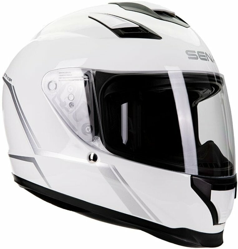 Helmet Sena Stryker Glossy White XL Helmet