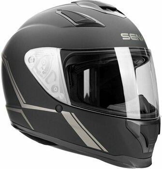 Helm Sena Stryker Matt Black L Helm - 1