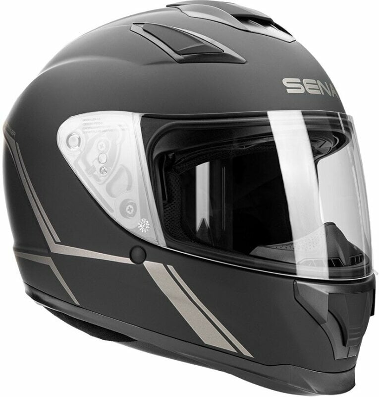 Helm Sena Stryker Matt Black XL Helm