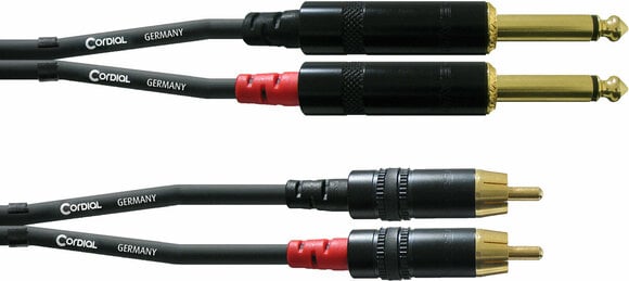 Audio Cable Cordial CFU 3 PC 3 m Audio Cable - 1