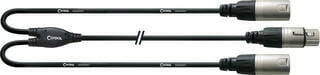 Audio Cable Cordial CFY 0,3 FMM 30 cm Audio Cable