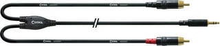 Audiokabel Cordial CFY 0,9 WCC 90 cm Audiokabel