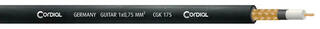 Инструментален кабел Cordial CGK 175 BK 100 Инструментален кабел