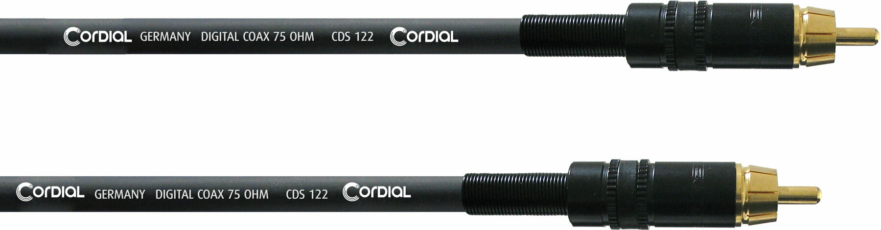 Ljudkabel Cordial CPDS 3 CC 3 m Ljudkabel