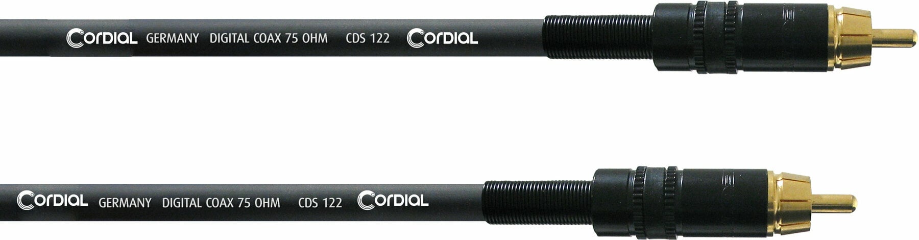 Lydkabel Cordial CPDS 3 CC 3 m Lydkabel