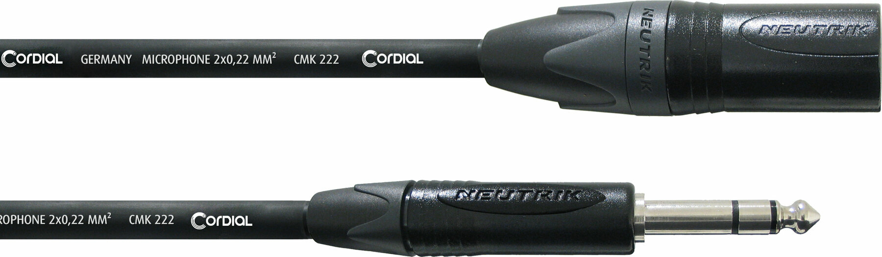 Cablu Audio Cordial CPM 2,5 MV 2,5 m Cablu Audio
