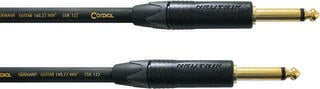 Instrumentenkabel Cordial CSI 3 PP Gold 3 m Gerade Klinke - Gerade Klinke Instrumentenkabel