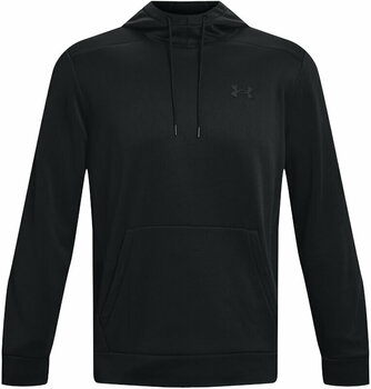 Fitness-sweatshirt Under Armour Men's Armour Fleece Hoodie Black XL Fitness-sweatshirt - 1