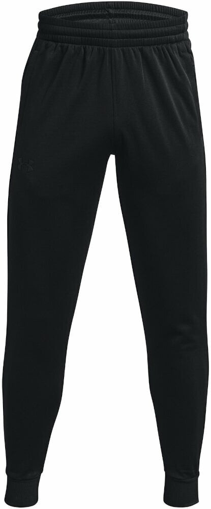 Fitness spodnie Under Armour Men's Armour Fleece Joggers Black S Fitness spodnie