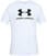 Fitness póló Under Armour Men's UA Sportstyle Logo Short Sleeve White/Black XL Fitness póló