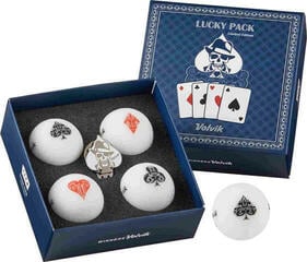 Golfové lopty Volvik Vivid Lucky 4 Pack Lucky Golfové lopty