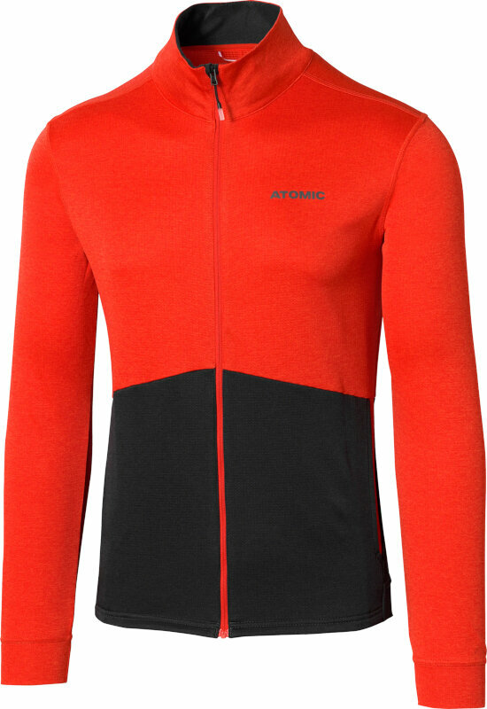 T-shirt de ski / Capuche Atomic Alps Jacket Men Red/Anthracite S Pull-over