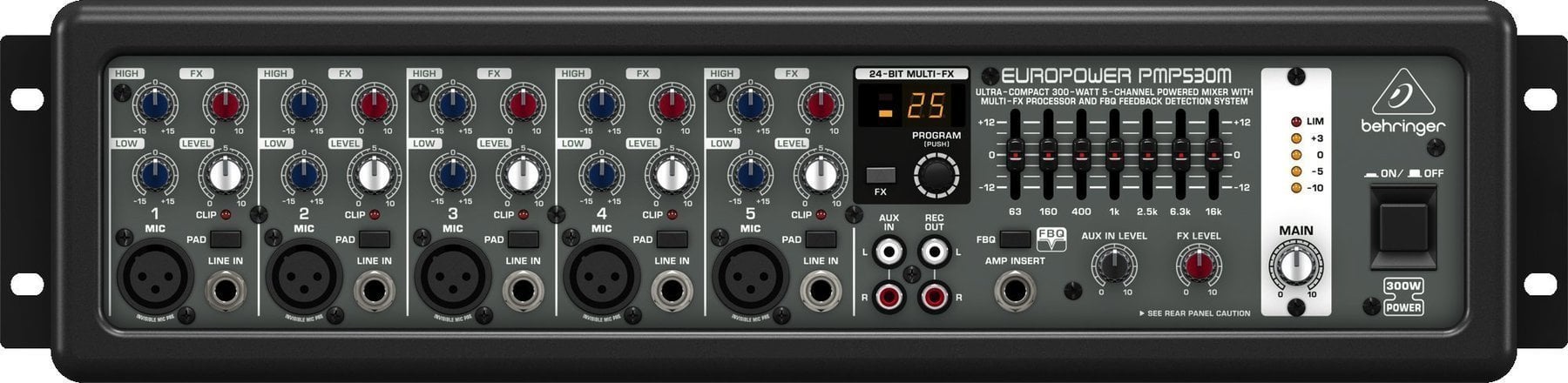 Power mengpaneel Behringer PMP 530M