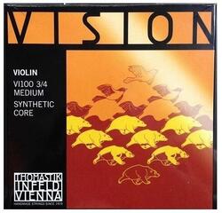 Struny pre husle Thomastik Vision VI100 3/4 Medium Struny pre husle