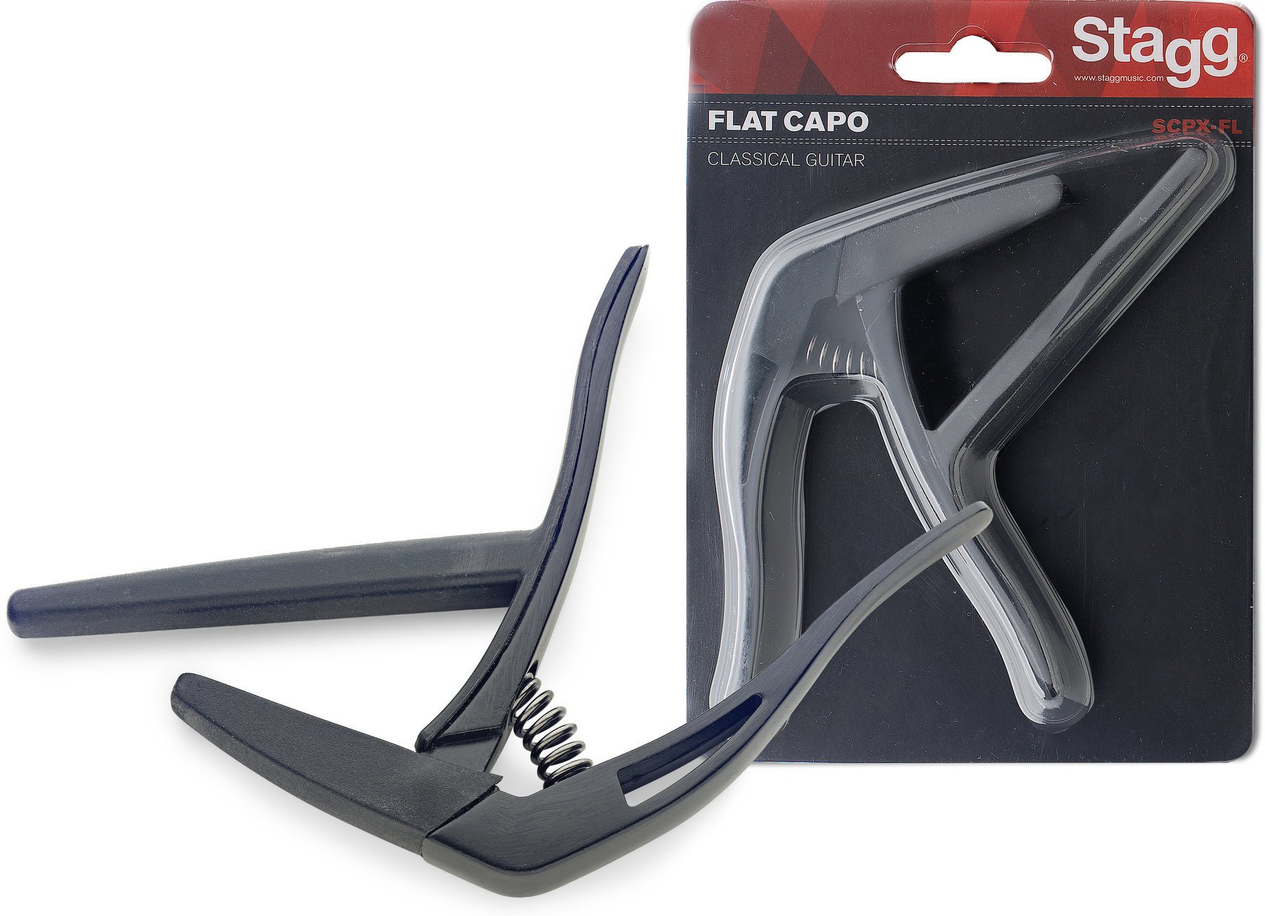 Capo for Classical Guitar Stagg SCPX-FL-BK