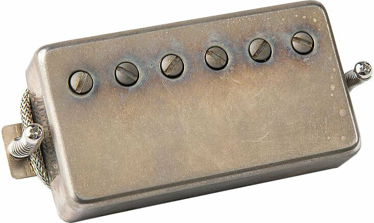 Humbucker Pickup Raw Vintage RV-PAF F Space Reverse Polarity w/cover Aged Aged