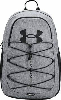 Lifestyle-rugzak / tas Under Armour UA Hustle Sport Backpack Pitch Gray Medium Heather/Black 26 L Rugzak - 1