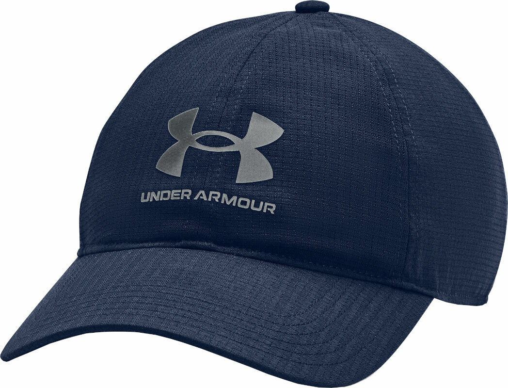 Hardloopmuts Under Armour Men's UA Iso-Chill ArmourVent Adjustable Hat Academy/Pitch Gray UNI Hardloopmuts