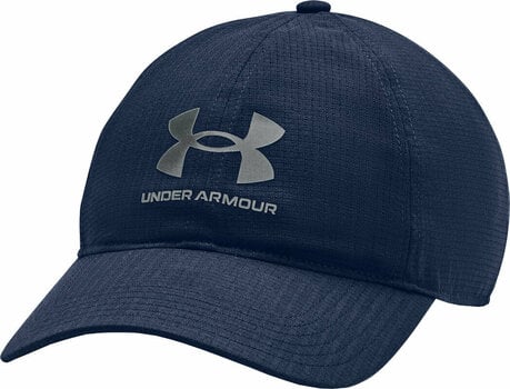 Running cap
 Under Armour Men's UA Iso-Chill ArmourVent Adjustable Hat Academy/Pitch Gray UNI Running cap - 1