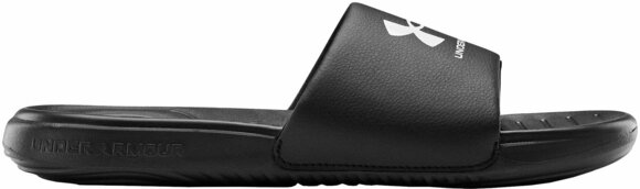 Šľapky Under Armour Men's UA Ansa Fixed Slides Black/White 10 Šľapky - 1