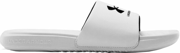 Šľapky Under Armour Men's UA Ansa Fixed Slides White/Black 10 Šľapky - 1