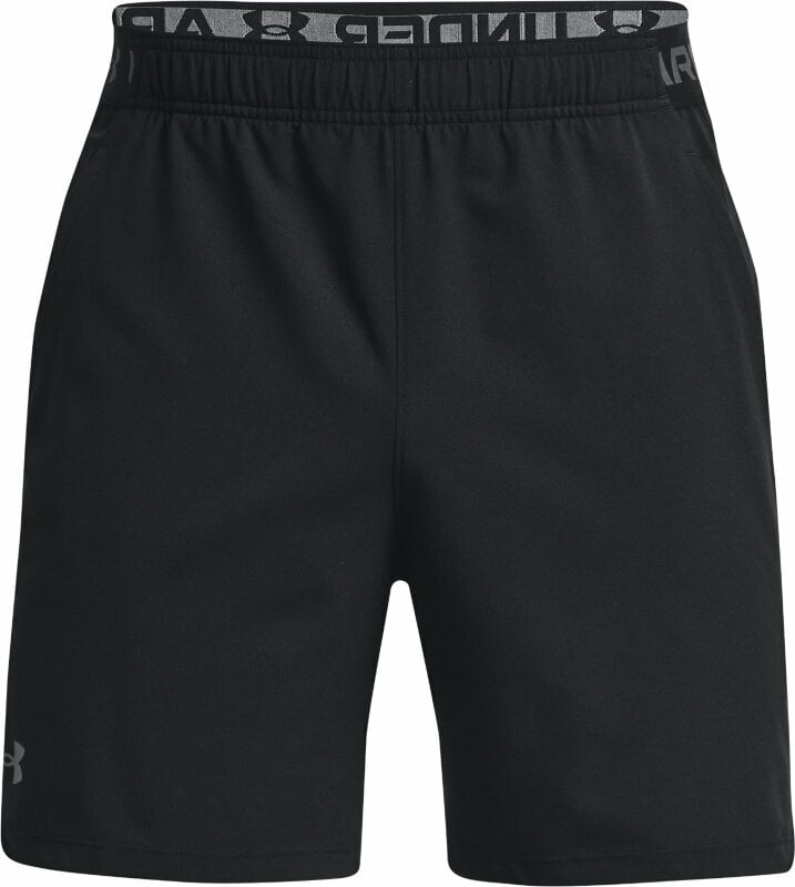 Fitness Trousers Under Armour Men's UA Vanish Woven 6" Shorts Black/Pitch Gray XS Fitness Trousers