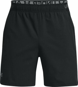 Fitness Trousers Under Armour Men's UA Vanish Woven 6" Shorts Black/Pitch Gray XS Fitness Trousers - 1