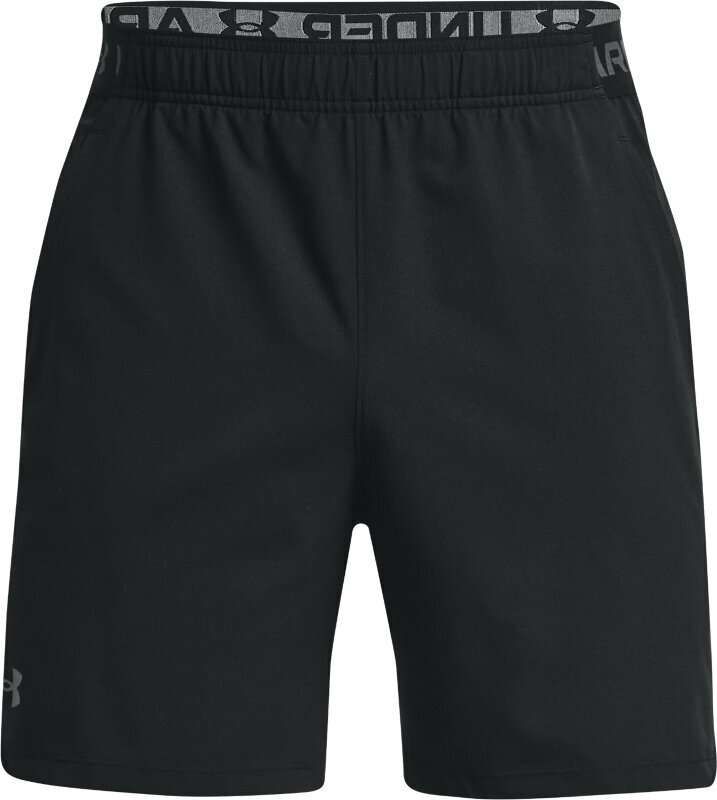 Спорт >  Фитнес > Фитнес дрехи > Мъжко фитнес облекло > Панталони Under Armour Men’s UA Vanish Woven 6″ Shorts Black/Pitch Gray XL