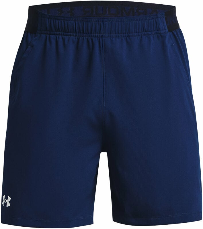 Fitness Trousers Under Armour Men's UA Vanish Woven 6" Shorts Academy/White XS Fitness Trousers