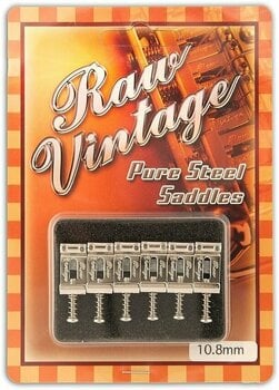 Náhradní díl pro kytaru Raw Vintage RVS-108 Stříbrná - 1