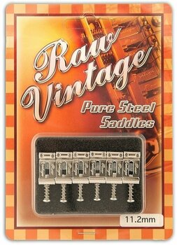 Náhradní díl pro kytaru Raw Vintage RVS-112 Stříbrná - 1