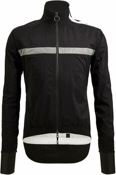 Cycling Jacket, Vest Santini Guard Neo Shell Rain Jacket Nero S Jacket - 1