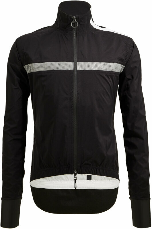 Cyklo-Bunda, vesta Santini Guard Neo Shell Rain Jacket Bunda Nero 2XL